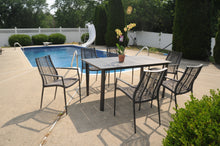 Load image into Gallery viewer, 7pc Bondi Rope Dining Set